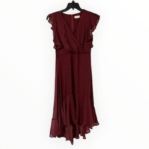 Altar’d State Burgundy Cocktail Dress